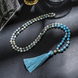 Collier de perles turquoise