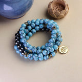 Mala Poignet Turquoise
