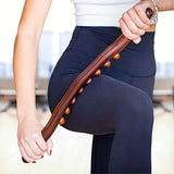 Bâton de massage en bois